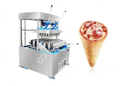 China Electric Pizza Cone Making Machine , Cone Pizza Equipment 5mm Thickness 1200PCS/H for sale