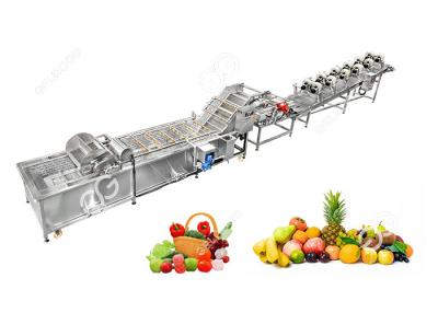 China Automatic Vegetable Washer Fruit Washer Machine Vegetable Washing Line for sale