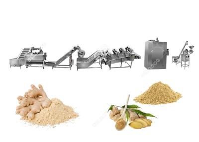 Chine Vente chaude Ginger Powder Production Line Ginger traitant le plan d'action à vendre