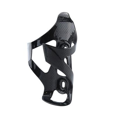 China Hot Sale Carbon Fiber Modern Style Regular Bike Water Bottle Plastic V-Cage,Bicycle Carbon Fiber Texture Bike Kettle Holder for sale