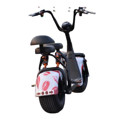 China Citycoco Motorcycle Adult Two Wheel Unisex Electric Motorbike Scooter Electric Motorcycle 1500w for sale