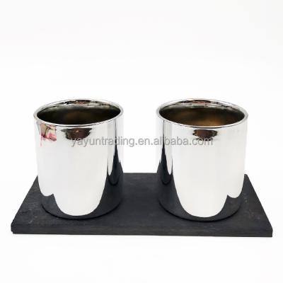 China High Quality Vintage Home Decoration Wedding Ceramic Candle Holder Eco - Friendly for sale