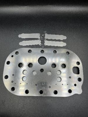 China Round Compressor Valve Plate Smooth Surface Compressor Valve Plate for sale