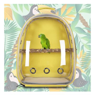 China New Manufacturer Viable Wholesale Parrot Stand Adjustable Bird Backpack Parrot Backpack for sale