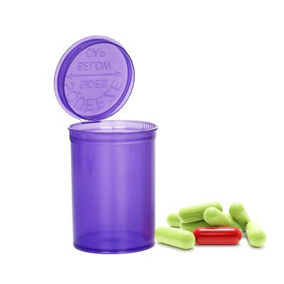 China Cheap Medicine Brand PP Pharmacy Pill Bottle Plastic Pop Top 30DR for sale