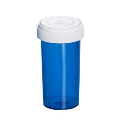 China Medicine Screw Thread Prescription Cap Medicinal Reversible Vial 40 Drams for sale