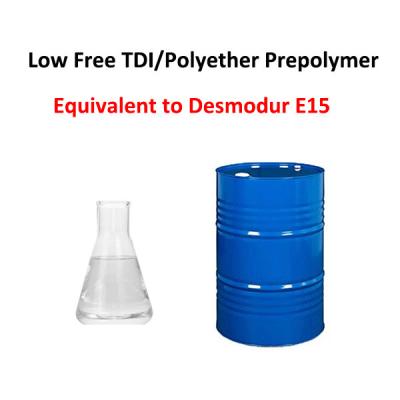 China Low Free TDl/Polyether Prepolymer Equivalent To Desmodur E15 for sale