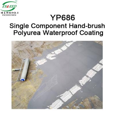 China YP686 Single Component Hand Brush Polyurea Waterproof Coating for sale