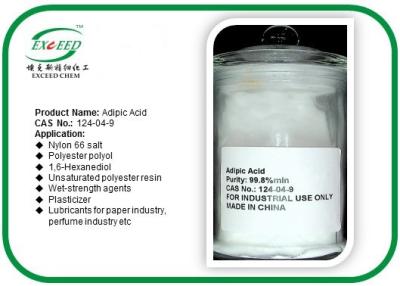 China Wet Paper Strength Agent White Powder Bio Adipic Acid for sale