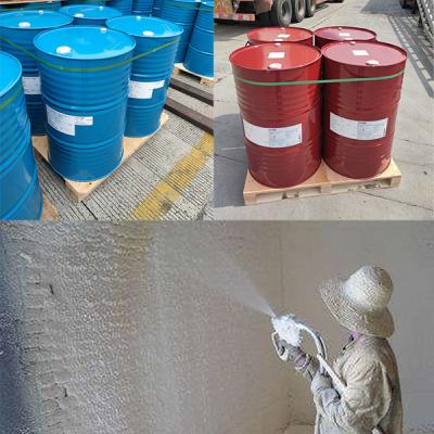 China Spray PU Rigid Foam For Roof And Wall B2 Grade Fire Retardant for sale