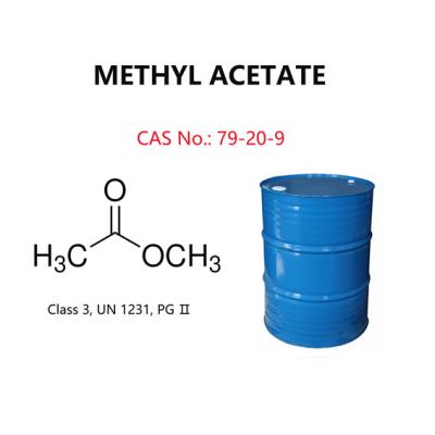 China METHYL ACETATE viscous solvents CAS 79-20-9 99.80 for sale