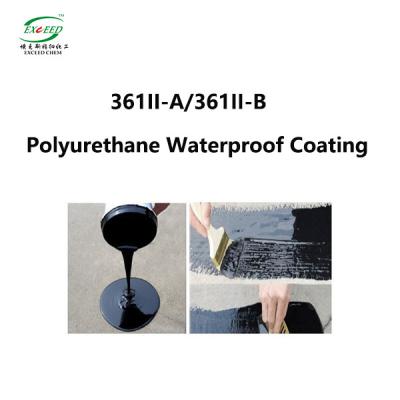 China 361II-A/361II-B Polyurethane Waterproof Coating with Good Resilience for sale