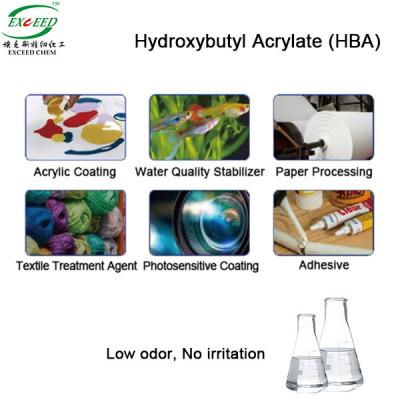 China Hydroxybutyl Acrylate HBA In Acrylic Coating Textile Treatment Agent for sale