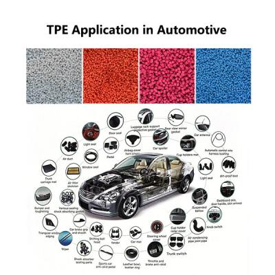 China 850kg/bag TPE Granules Application In Automotive Materials Thermoplastic Elastomer for sale