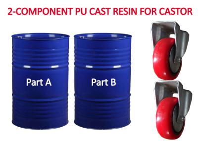 China Castors Hydrolysis Resistance Cold Cast Polyurethane for sale