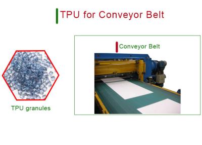 China Conveyor Belt TPU Thermoplastic Polyurethane Resin for sale