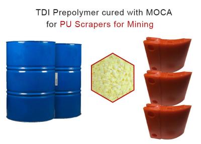 China PU Scraper For Mining Shore A90 PPG TDI Based Polyurethane for sale