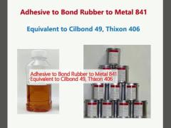 Adhesive to Bond Rubber to Metal 841 Equivalent to Cilbond 49, Thixon 406