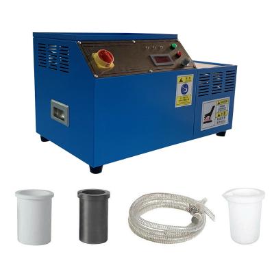 China Precious metal smelting machinery for metal copper heating equipment from low power 5kw silver gold to silver copper platinum gold melting metal for sale