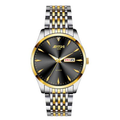 China OEM custom logo design luxury classic men style business men's luxury waterproof wristwatch quartz watches for man for sale