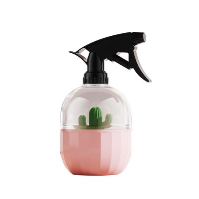 China Wholesale Cute Lightweight Plastic Cactus Watering Pot Garden Sprayer Can for sale