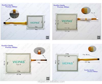 China Industrial application touch screen panel for 77162-509-01 VICPAS121 for sale