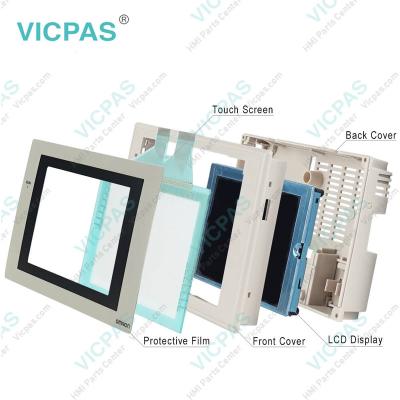 China Industrial Application NS5-SQ 11 B.V. TP-3227S7 Touch Screen 2 Panel NS5 NS5-SQ 11 B.V. 2 Overlay LCD Display With Plastic Case Protective Sheet Housing for sale