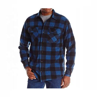 China Anti-Wrinkle Manufacturer Hot Sale Wholesale Plaid OEM Service Flannel Men's Shirts for sale