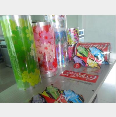 China Plastic (PP PET PS PVC PE PC ABS Plastic Soap Box/Container/Bottles Heat Transfer Foil With Flowers for sale