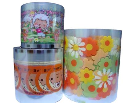 China HDPE PET Plastic PP Bucket/Container Plastic Heat Transfer Film With Customized Design for sale