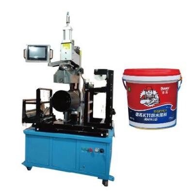 China Gaobao Automatic Candle Buckets New Heat Transfer Machine For Plastic Buckets Paint Buckets for sale