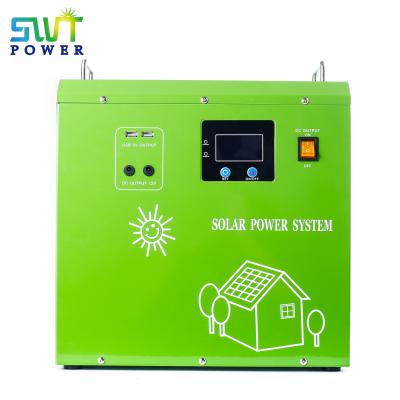 China China solar power system supplier solar generator set all in one solar power system with battery storage for home use for sale