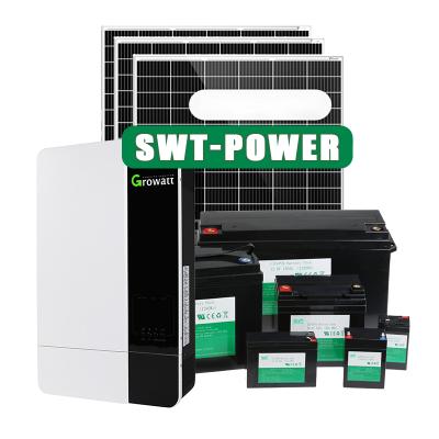 China Home Use Solar Kit 5KW System Battery Solar Energy Storage System for sale