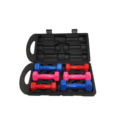 China Plastic Dip In Dumbbell China Vinyl Women Use Colorful Dumbbell Set Wholesale for sale