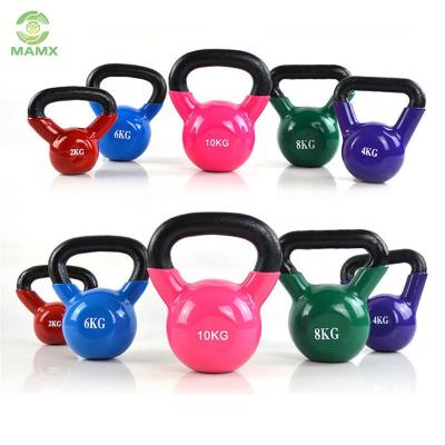 China Custom Durable Neoprene Bodybuilding Fitness Gym 10Kg Adjustable Dipping Kettlebell for sale