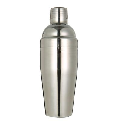 China Food Grade Stainless Steel Cocktail Shaker Cocktail Shaker Martini Shaker 550ml Drink Shaker Bat Tools for sale