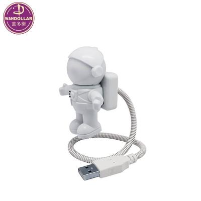 China LED Astronaut USB Reading Light For Laptop PC Notebook Micro USB Led Astronaut USB LED Reading Light Light for sale