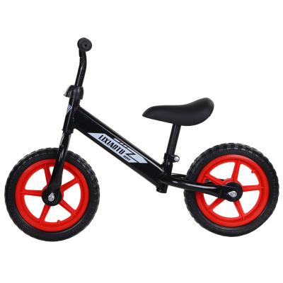 China Steel Kids Balance Bike 12 Inch No-Pedal Training Bicycle For Kids Age 1.5-6 Year Old for sale