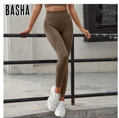 China BASHAsports Latest Design Women's Multi Color Legging Pants Breathable Female High Waist Workout Gaiters Exercise Activewear For Women for sale