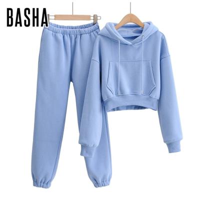 China BASHAsports Breathable Hoodies Women's Tracksuits Fashion Sweatpants Winter Casual Wear for sale