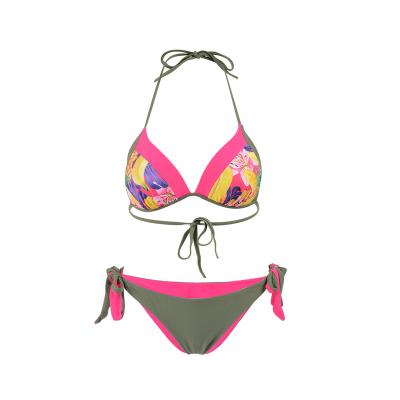 China Antibacterial manufacturers supply custom hot sexy swimsuit manufacturing company bikini fashion two pieces swimsuit for sale