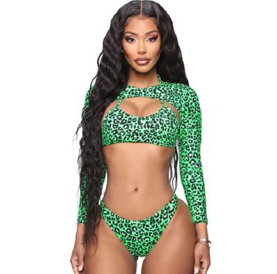 China Customizable Models Plus Size Removable Liner Bikini Set UV Resistant Swimwear Factory Price for sale