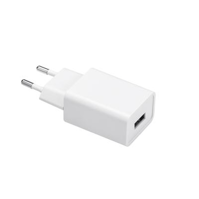 China For iPhone Charger Universal Color EU Plug 5v 2.4a USB Charger White Black AC Adapter for sale