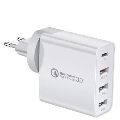 China Mobile Phone 48W Fast Charger Type C USB PD Charger For Samsung S20 For iPad Max Huawei QC3.0 Wall Charger Adapter iPhone 12 11 XS Pro for sale