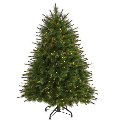 China 5 Feet Realistic Green Artificial Christmas Tree with LED Light for sale