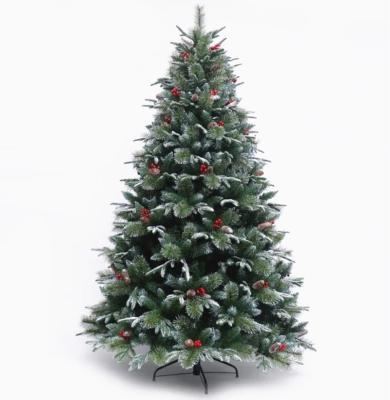 China Wholesale Luxurious Mixed Christamas Tree Decoration Pe PVC Christmas Tree Artificial Christmas Tree For Indoor Outdoor Decoration for sale