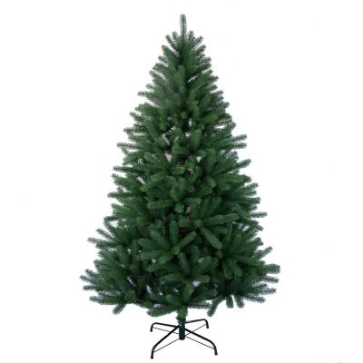 China Cheap PE Hot Sale 6ft 7ft 8ft Lifelike Full Jointed Pe Christmas Tree for sale