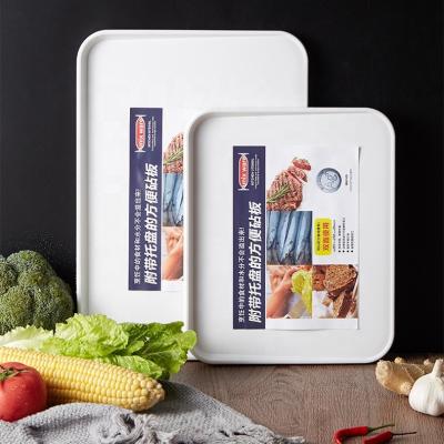 China Disposable Hot Selling Cutting Plates Designs Double Sided Cutting Board Kitchen for sale