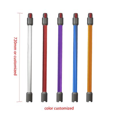 China Household Dysons V7 V8 V10 V11 Cordless Vacuum Cleaner Aluminum Tube Telescopic Extension Tube Hose Wand Spare Parts Accessories for sale