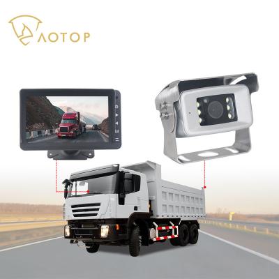 China WDR HDR HD Reversing Camera SONY CCD Image Sensor Night Vision WDR HDR Rear View Camera Truck Blind Spot Backup Monitoring With Monitor for sale